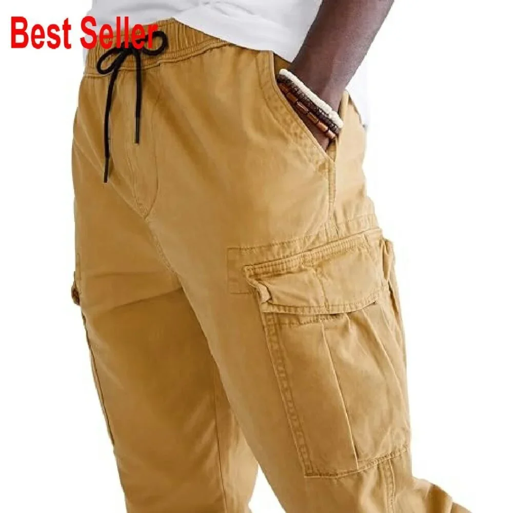 Relaxed Fit Cargo Jogger Pants Classic Casual Comfortable Y2K Style